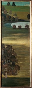 منظر لوادي آر ، سويسرا - رسم بواسطة بول كلي