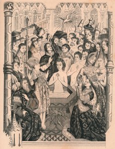 معمودية الملك كلوفيس الأول ، القرن الخامس عشر ، 1849.