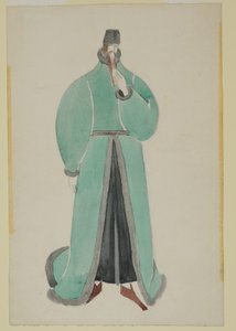 تصميم أزياء لشخصية في King Lear بواسطة بول ناش