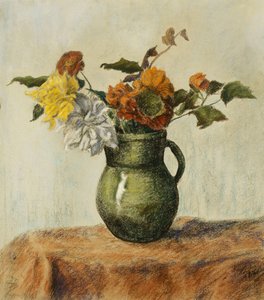 مزهرية ورود؛ إناء الزهور ، ج .1900 بواسطة بول إيلي رانسون
