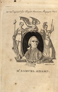 صموئيل آدمز ، 1774 بواسطة بول ريفير
