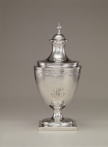 وعاء سكر مع غطاء ، 1795 بواسطة بول ريفير