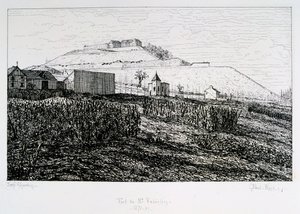 حصن مونت فاليريان ، حصار باريس ، 1870-1871 بواسطة بول رو