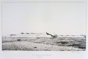 La Redoute des Haute Brugeres ، حصار باريس ، 1870-1871 بواسطة بول رو