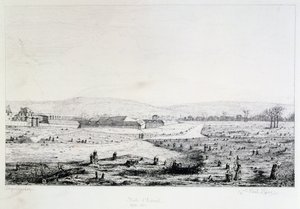 Porte dAuteuil ، حصار باريس ، 1870-1871 بواسطة بول رو