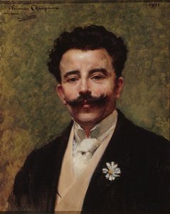 صورة لفليسيان تشامبسور 1859-1934 ، 1901. بواسطة بول سين