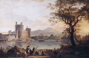قلعة كارنارفون ، 1790 بواسطة بول ساندبي