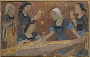 النسيج (النساجون الخمسة) بواسطة بول سيروسييه