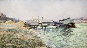 السين في Jardin des Plantes ، 1884 بواسطة بول سينياك