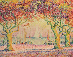 Les Allees ، كان ، 1918-1920 بواسطة بول سينياك