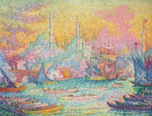 القرن الذهبي ، القسطنطينية ، 1907. بواسطة بول سينياك