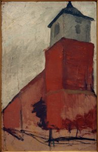 الكنيسة في Worpswede بواسطة بولا مودرسون بيكر