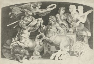 جاء Camee مع de triumph van Germanicus en Agrippina شخصيات مختلفة من العقيق القديم ، صممها بيترو باولو روبيني (عنوان السلسلة) بواسطة بول بونتيوس (منسوب إلى)