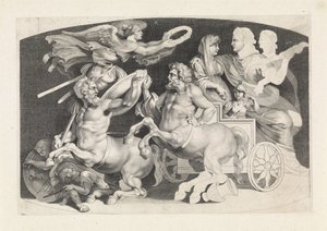 جاء Camee مع de triumph van Germanicus en Agrippina شخصيات مختلفة من العقيق القديم ، صممها بيترو باولو روبيني (عنوان السلسلة) بواسطة بول بونتيوس (منسوب إلى)