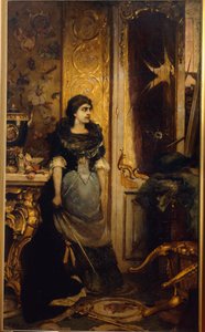 La derniere etape. Peinture de Pavel Alexandrovich Svedomsky (Svedomski) (1849-1904) ، huile sur toile