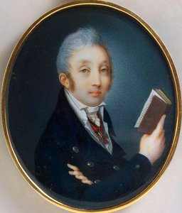 صورة لوزير الخارجية والمصلحين الكونت مايكل سبيرانسكي ، 1772-1839 ، 1806. بواسطة بافيل أليكسيفيتش إيفانوف