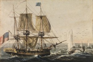 تجديد مخزن السفينة مع سمك القد قبالة ساحل نيوفاوندلاند ، 1811-كاليفورنيا. 1813. بواسطة بافل بتروفيتش سفينين