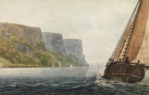 عبوة موهوك ألباني تعبر الحواجز ، 1811-كاليفورنيا. 1813. بواسطة بافل بتروفيتش سفينين