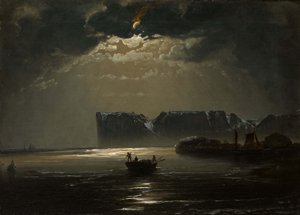 كيب الشمالية من ضوء القمر ، 1848.