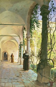 في دير سانتا ماريا يسوع المسيح في تاورمينا بواسطة Peder Monsted