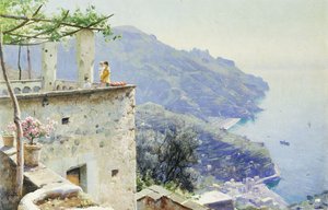 ساحل رافيلو بواسطة Peder Monsted
