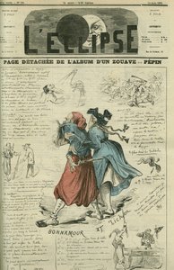 صفحة فصل من ألبوم Zouave. غلاف في "L