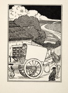 كلب حاملات ، من مئات الحكايات من الحيوانات ، حانة. 1924 بواسطة بيرسي جيه. بيلينجشيرست