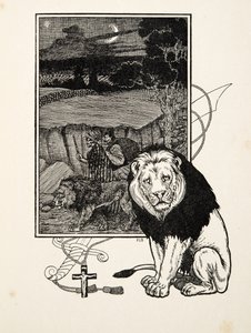 سلوك آمن إرشادي ، من مائة حكاية من الحيوانات ، حانة. 1924 بواسطة بيرسي جيه. بيلينجشيرست