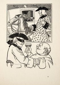 العادات القديمة ، من مائة حكاية من الحيوانات ، حانة. 1924 بواسطة بيرسي جيه. بيلينجشيرست