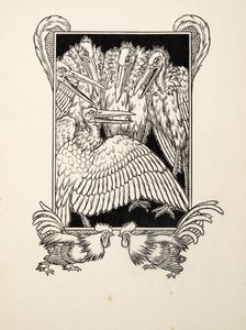 الانتقام ، من مائة حكاية من الحيوانات ، حانة. 1924 بواسطة بيرسي جيه. بيلينجشيرست