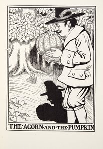 الجوز واليقطين ، من Fontaine Fables ، حانة. 1905 بواسطة بيرسي جيه. بيلينجشيرست