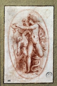 أبولو والصفير. رسم لا أمل من قبل بيترو بوناكورسي (1500-1546 / 47) المعروف أيضًا باسم بيرينو ديل فاجا بواسطة Perino del Vaga