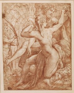 Vertumnus و Pomona ، c. 1527. بواسطة Perino del Vaga