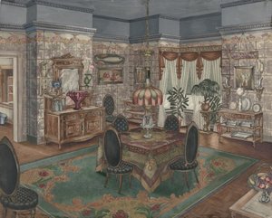 غرفة الطعام ، 19351942. بواسطة بيركنز هارنلي
