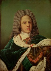 صورة لدوك دو سانت سيمون (1675-1755) بعد صورة من قبل Hyacinthe Rigaud (1659-1743) 1887