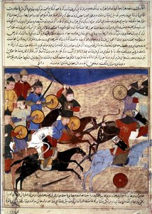 تاريخ المغول المحاربون المغول بواسطة المدرسة الفارسية