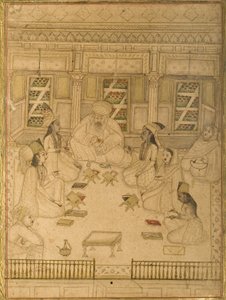 مخطوطة جولستان سعدي ، 1787 بواسطة المدرسة الفارسية