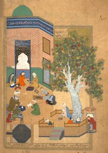 أو. 6810 ، f.106v بواسطة المدرسة الفارسية