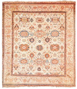 سجادة زيغلر ، منطقة سلطان آباد ، غرب فارس ، c.1880 بواسطة المدرسة الفارسية