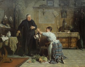 عشاء الكهنة (زيت)