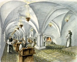 دير Rievaulx ، القرن الثالث عشر ، 1990-2010 بواسطة بيتر دن