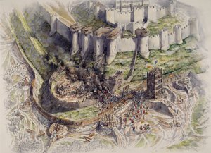 حصار قلعة دوفر ، كنت ، 1216 c1995-c2006.