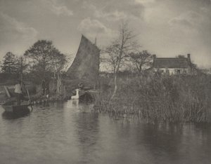 كوخ برودمان، 1886 (صورة فوتوغرافية) بواسطة بيتر هنري ايمرسون