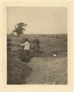 البوابة الأخيرة، في عام 1895 أو قبله (الصورة) بواسطة بيتر هنري ايمرسون