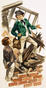 عندما كانوا صغارًا: مملكة Isambard Brunel the Builder بواسطة بيتر جاكسون