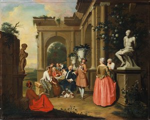 حفل موسيقي من Portico ، 1739