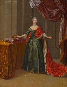 صورة للأميرة ماريا أنطونيا من بافاريا 1724-1780 ، Electress of Saxony.