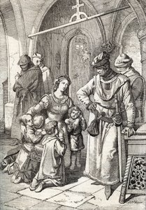 اغتيال السيدة النبيلة إينيس دي كاسترو (1320-1355) ، الزوجة الثانية لبيتر الأول (بيدرو الأول) للبرتغال في دير سانتا كلارا دي كويمبرا ، البرتغال 1355 (زوجة الملك بيتر الأول ملك البرتغال إينيس كاسترو قتل في الدير سانتا كلارا في شركة