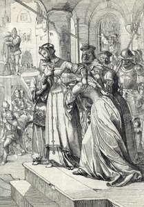 تم إعدام ليدي جين جراي (جين جراي) (1537-1554) جين جراي في عام 1554 في برج لندن (إعدام السيدة جين جراي) رسم الريش من أنطون زيجلر "Historische Memorabilian des In-und Auslandes"