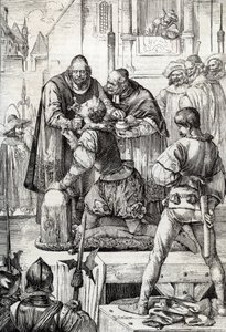 حرب تسعين عامًا (أو ثورة هولندا) (1568-1648): إنهاء حكم لامورال ، كونت إيغمونت ، أمير جافري (1522-1568) ، سياسي هولندي - تمت إدانته في إطار مجلس المشاكل ( أو مجلس الدم) الذي أنشأه بواسطة بيتر يوهان نيبوموك جيجر
